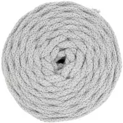 Gris Chiné - Bobine de cordon en coton pour macramé Cotton Air 5 mm - Gris Twist x50m Bobine de cordon en coton pour macramé Cotton Air 5 mm - Gris Twist x50m