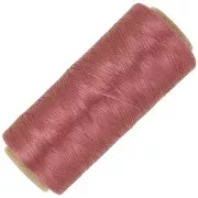 Bobine de fil métallisé Glitter 1 brin pour macramé 0.3 mm - Rose Doré x1250m