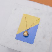 Lot de 50 cartes supports bijoux 9x6 cm - Motif graphique - Couleurs aléatoires