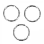 Anneaux ouverts 12x1 mm en Acier inox 304 x10