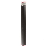 Lot de 5 recharges d'encre rouge pour stylo bille