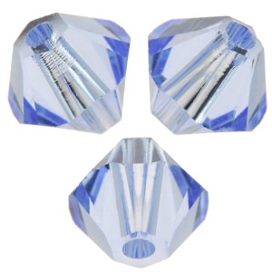 Toupies en cristal PureCrystal 5328 4 mm Light Sapphire x50