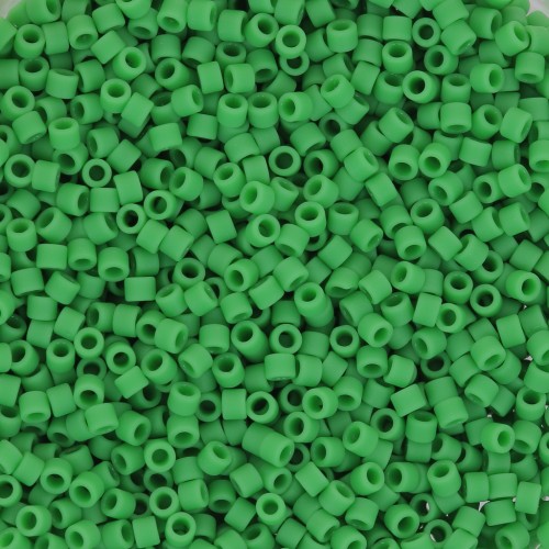 Toho Aiko 11/0 1.6 mm TA0147DF - Opaque Frosted Shamrock x4g