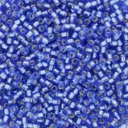 Toho Aiko 11/0 1.6 mm TA0135 - Transparent Silver Lined Sapphire x4g