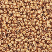 Rocaille Toho 11/0 TO11RPF591 - PF Galvanized Old Gold x8g|raw }}