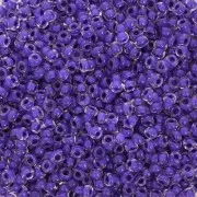 Preciosa Perles rocailles 11/0 2 mm - Terra Intensive - Lilac Lined x20g