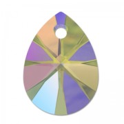 Mini Poire PureCrystal 6128 10 mm Crystal Paradise Shine|raw }}