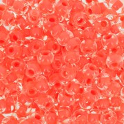 Preciosa Perles rocailles 6/0 4 mm - Terra Intensive - Orange Lined x20g