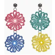 Preciosa Perles rocailles 8/0 3 mm - Terra Intensive - Red Lined x20g