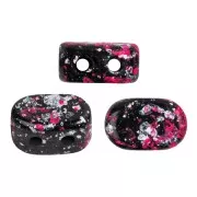 Perles en verre Lipsi® par Puca® 4x6 mm - Tweedy Pink x10g