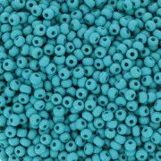 Preciosa Perles rocailles 11/0 2 mm - Permalux Teal Mat x20g