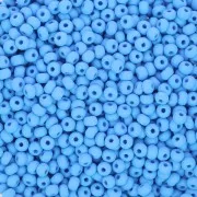 Preciosa Perles rocailles 11/0 2 mm - Permalux Light Blue Mat x20g