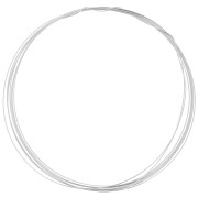 Fil semi-dur en Argent fin 999/1000 rond 0,40 mm x 2m