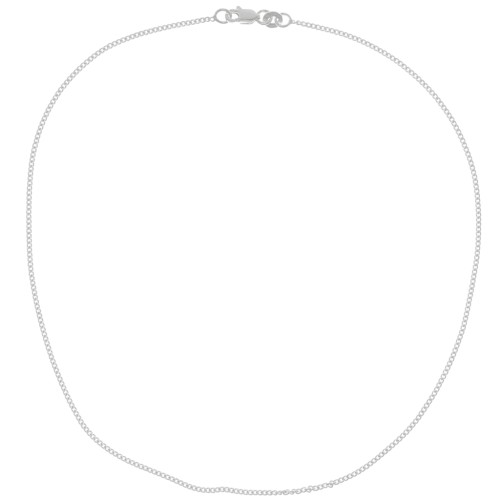 Tour de cou enfant maille gourmette 1.4 mm - Argent 925 x35cm