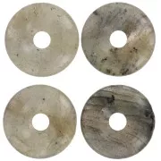 Donuts 20 mm pierre gemme - Labradorite x1