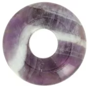 Donuts 20 mm pierre gemme - Amethyste x1