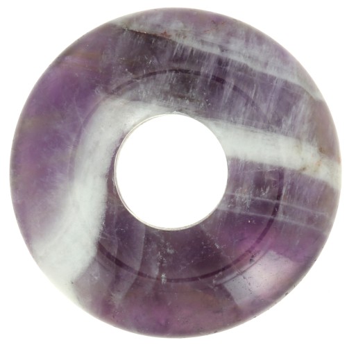 Donuts 20 mm pierre gemme - Amethyste x1