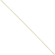 Chaîne maille Forçat limée 1.75 mm - Acier inoxydable 304L Doré x10m|raw }}