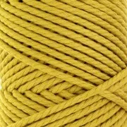Bobine de cordon en coton pour macramé 3 mm - Quality - Olive x50m