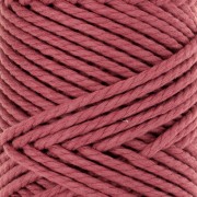 Bobine de cordon en coton pour macramé 3 mm - Quality - Raisin x50m