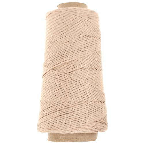 Bobine de cordon coton macramé Organic Cotton Détox XL peigné - Blush x200m