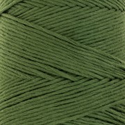 Bobine de cordon coton macramé Organic Cotton Détox XL peigné Vert Bouteille x200m