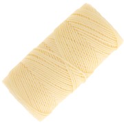 Fil C-LON Fine Weight Bead Cord 0.4 mm - Cream x45m|raw }}