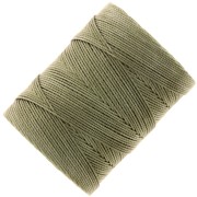 Fil C-LON Fine Weight Bead Cord 0.4 mm - Olive x124m