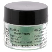 Poudre de mica Pearl Ex pour la pâte polymère - Duo Green - Yellow n°682 x3g