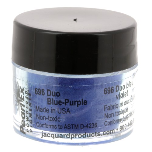 Poudre de mica Pearl Ex pour la pâte polymère - Duo Blue - Purple n°696 x3g