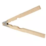 Pince en bois 21 cm pour perles x1