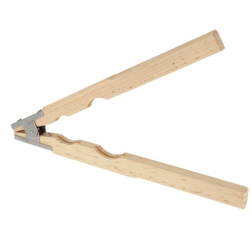 Pince en bois 21 cm pour perles x1