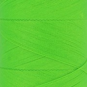 Bobine de fil ciré Linhasita pour micro macramé 0.35 mm - Fluo Green (329) x448m