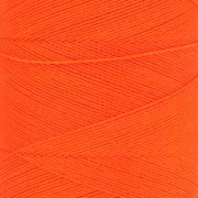 Bobine de fil ciré Linhasita pour micro macramé 0.35 mm - Fluo Orange (393) x448m
