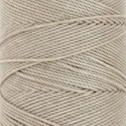 Bobine de fil ciré Linhasita pour micro macramé 1.5 mm - Beige (05) x116m