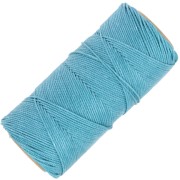 Bobine de fil ciré Linhasita pour micro macramé 1.5 mm - Turquoise (229) x116m|raw }}