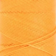 Bobine de fil ciré Linhasita pour micro macramé 1.5 mm - Safran (274) x116m