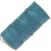 Bobine de fil ciré Linhasita pour micro macramé 1.5 mm - Teal (228) x116m