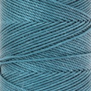 Bobine de fil ciré Linhasita pour micro macramé 1.5 mm - Teal (228) x116m