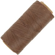 Bobine de fil ciré Linhasita pour micro macramé 0.5 mm - Marron clair (790) x335m|raw }}