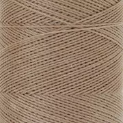 Bobine de fil ciré Linhasita pour micro macramé 0.5 mm - Cappuccino (65) x335m