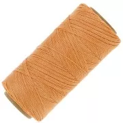 Bobine de fil ciré Linhasita pour micro macramé 0.5 mm - Melon (217) x335m