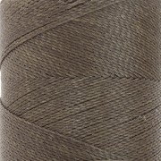 Bobine de fil ciré Linhasita pour micro macramé 0.5 mm - Brun Sépia (389) x335m