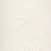 Bobine de fil ciré Linhasita pour micro macramé 0.5 mm - Blanc métallisé Luz Negra