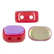 Perles en verre Lipsi® par Puca® 4x6 mm - Grenadine Opal AB x10g