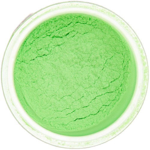 Pigment en poudre Noctilucent pour résine - Rico Design - Vert Fluo x3g
