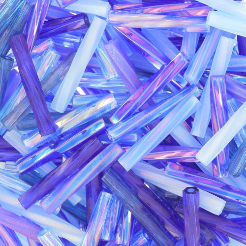 Mix Bugles Twist Miyuki 12 mm TW2012/MIX02 - Blueberry Pie x10g