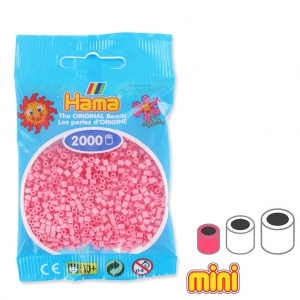 Perles à repasser Hama MINI 2.5 mm Rose (n°06) x2000