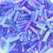 Mix Bugles Twist Miyuki 6 mm TW206/MIX-02 - Blueberry Pie x10g|raw }}