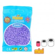 Perles à repasser Hama MINI 2.5 mm Violet Pastel (n°45) x2000